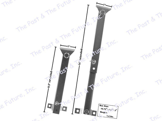 1966 1977 Bronco Rear Window Props - Pair / 2 PCS BRWI6677-3