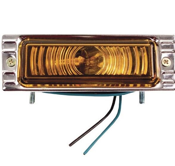 1947~1953 Chevy Pickup Truck Parking Light Assembly Amber Lens 12V Dynacorn