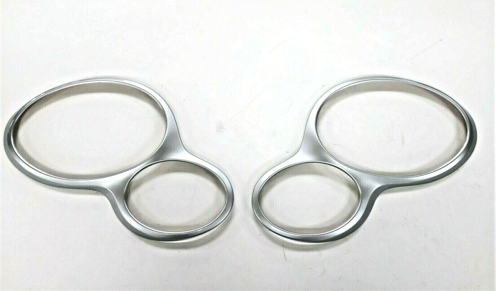 Fits 2000~2007 Mercedes Benz C Class W203 Style Headlamp RIM Silver 8 Style