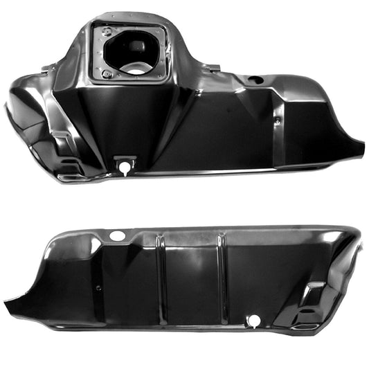 68-72 El Camino Trunk Bed Floor to Quarter Panel Drop Off Filler Extension Pair