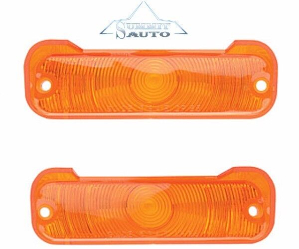 1966 66 Chevy Impala Parking Lamp Light Lenses / Pair (Left & Right) IMPL66-1