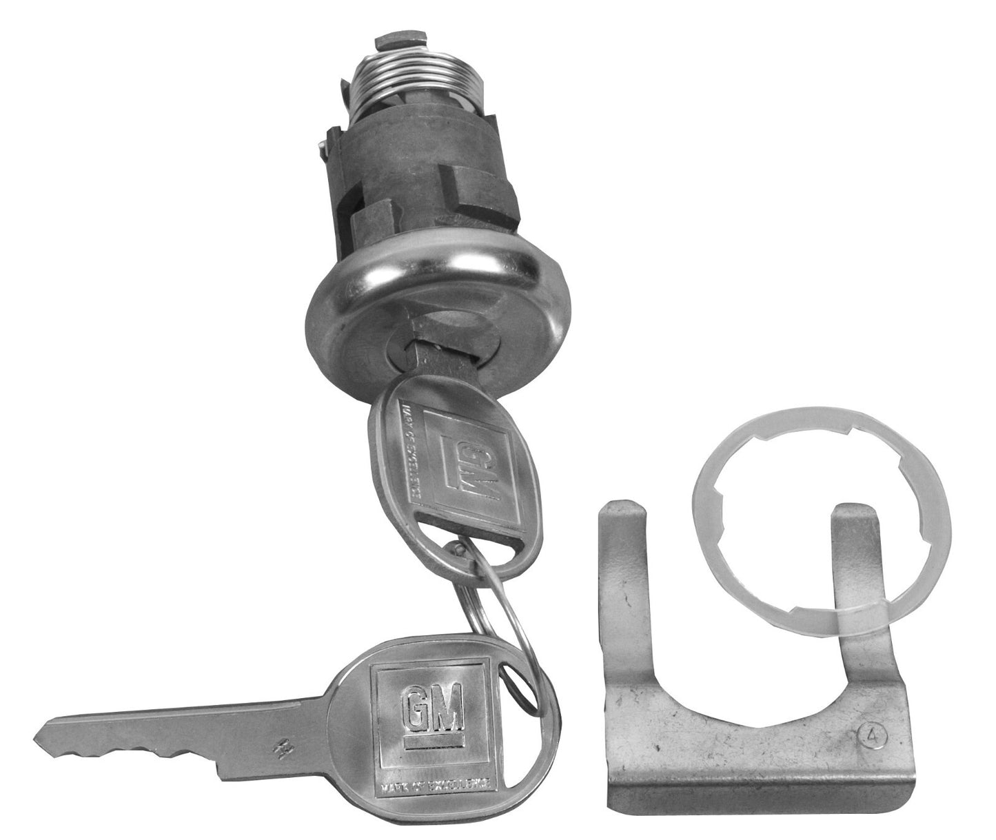 Trunk Lock Later w/ Round Head Key 1962-94 Chevrolet MODELS