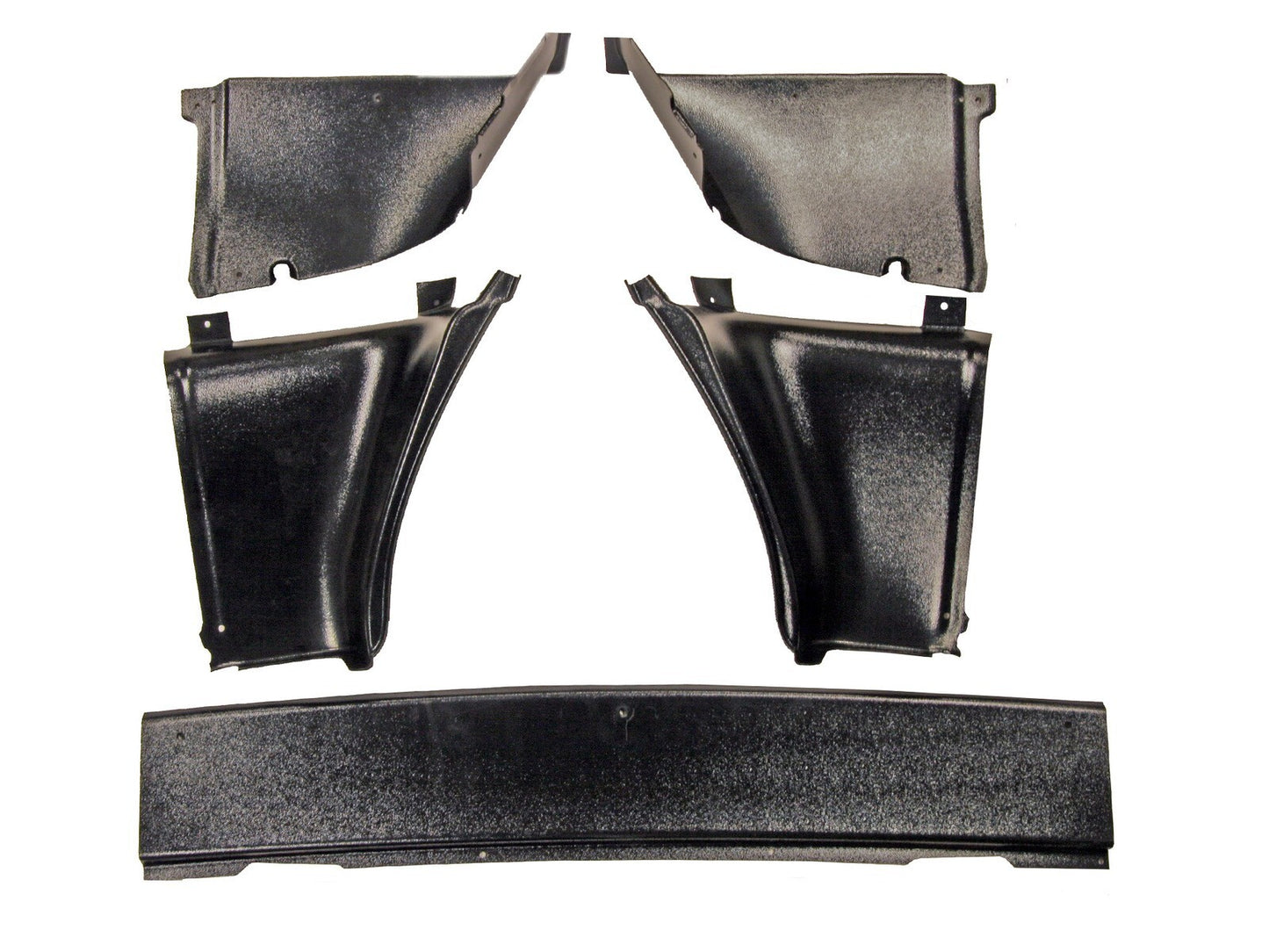 TRIM BACK UPPER 1967-68 FB MUSTANG 5 PCS SET