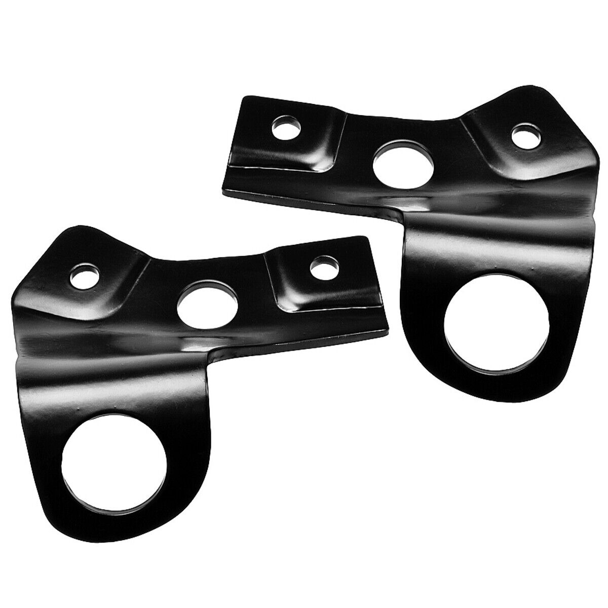 1968 Camaro Front Bumper Mounting Outer Bracket to Fender Pair Right & Left Side