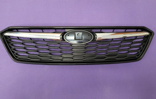 Fit SUBARU Impreza 2017 2018 2019 Front Grill Grille w/ Moulding Trim whole set