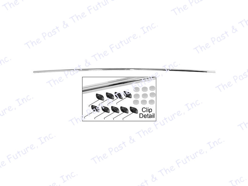 Trunk Lid Molding w/ Clips MPMG7174-2