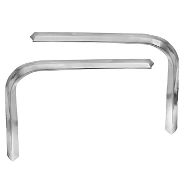 1966 Chevelle Eyebrow Moldings Pair 2 Pieces Set w/ Hardware Dynacorn