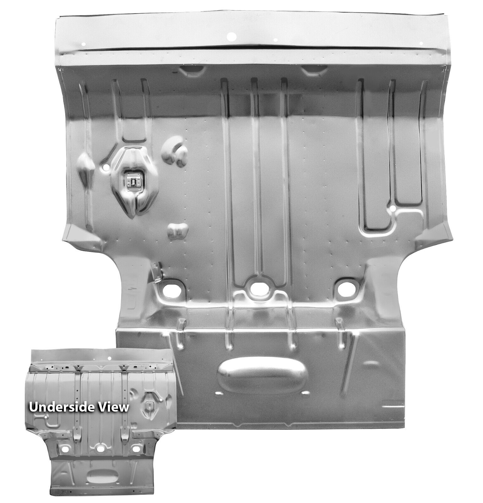 1964~1967 GTO Complete Trunk Floor Pan Weld Through Primer Dynacorn