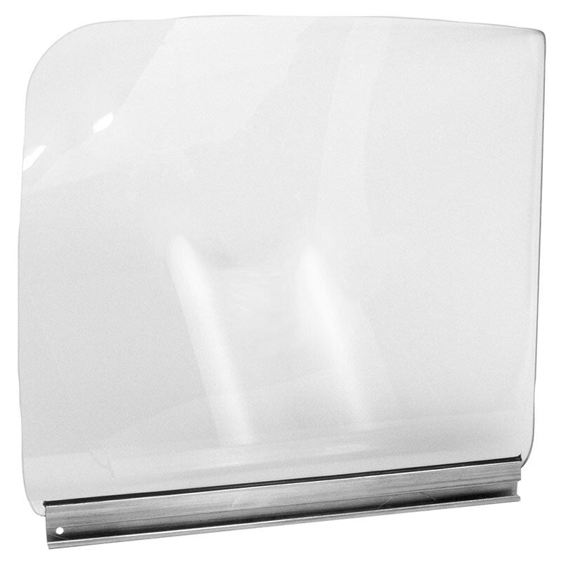 DOOR WINDOW GLASS LH 1951-54 CHEVROLET TRUCK W/LOWER FRAME