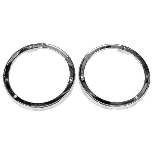 HEAD LAMP BEZEL  1963 CHEVROLET TRUCK PAIR