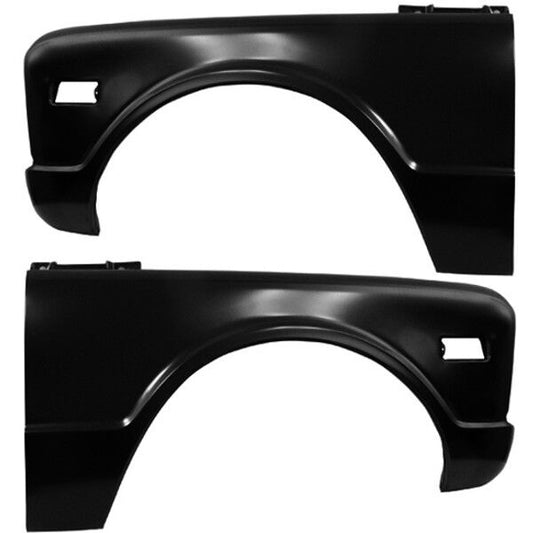 1968 Chevy 1968-1972 GMC Pickup Truck Fenders Pair EDP Coated Dynacorn
