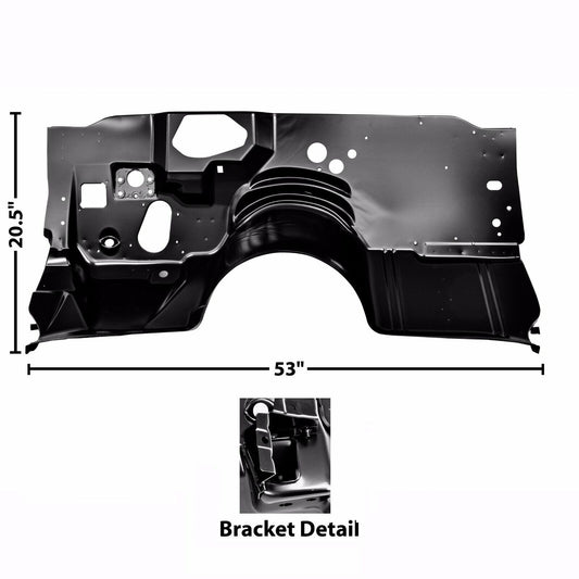 1978~1981 Firebird Trans Am Firewall Heater Delete EDP Coated Steel Dynacorn NEW