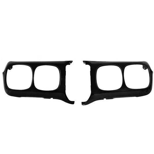 1969 Pontiac Firebird Headlamp light Bezels Pair / Right & Left Side Dynacorn