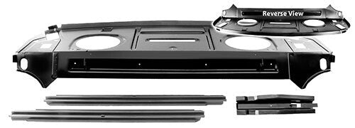 PACKAGE SHELF W/MOUNTING STRUTS 970-74 CHALLENGER PAIR