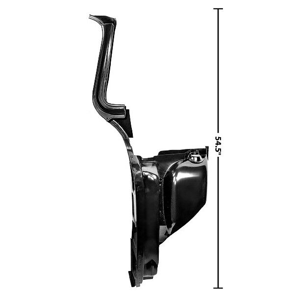 1955~59 Chevy Truck Kick Panel Assembly Inner & Outer A-Pillar Post Right 