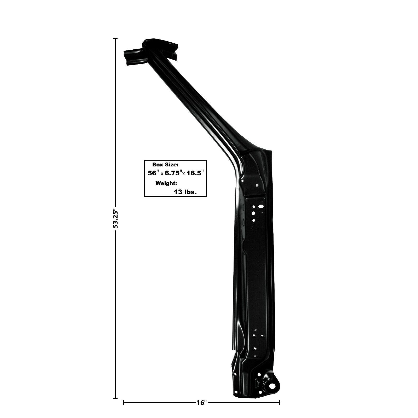 1967~1972 Chevy Pickup Truck Door Pillar Outer Right Side EDP Steel Dynacorn