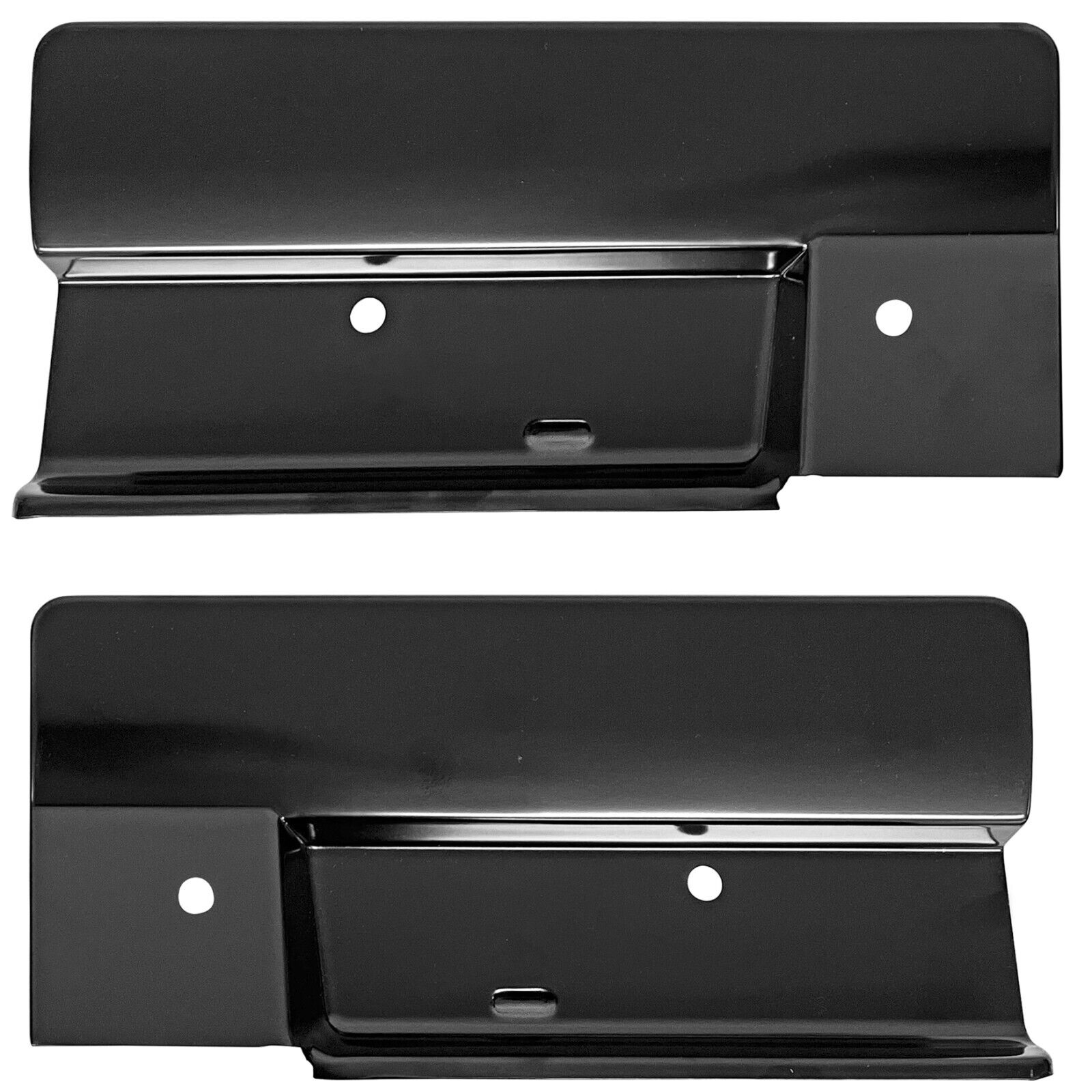 1972 Chevy GMC Truck Jimmy Blazer Rear Bumper Gravel Shields Pair EDP Steel Dii