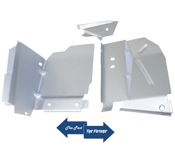 67 68 69 70 Ford Mustang Coupe Fastback Torque Box Left Weld Through Primer