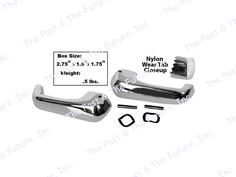 Vent Window Handle w/ Nylon - Pair MSVW68-2