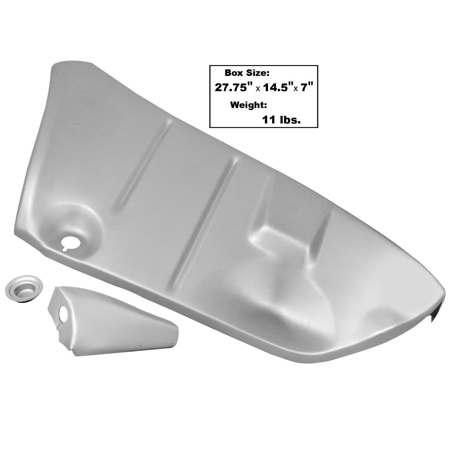 1970 71 72 73 Camaro Firebird Trunk Floor Drop Off Weld Through Primer Left Side