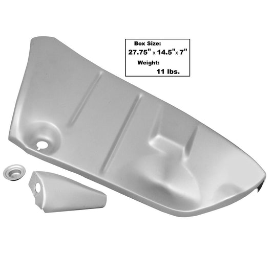 1970 71 72 73 Camaro Firebird Trunk Floor Drop Off Weld Through Primer Left Side