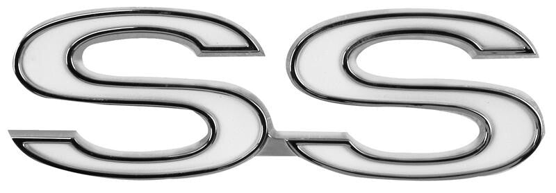 FENDER EMBLEM & TRUNK EMBLEN (SS) 1973-74 NOVA