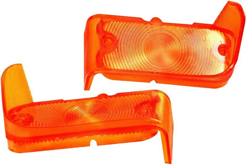 PARKING LAMP LENS  1967 CHEVELLE / ELCAMINO PAIR