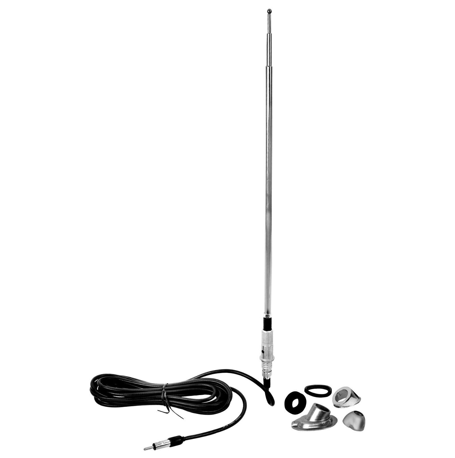 1964 64 Chevy Chevelle & Impala  Antenna Kit Rear Right Side w/ Cable CVAN64-1