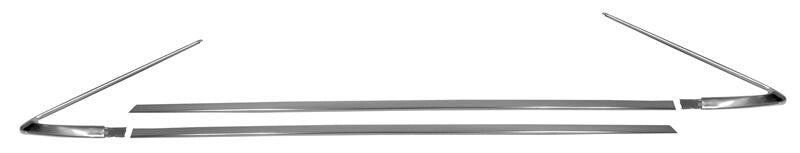 VINYL TOP MOLDING 1966-67 CHEVELLE 4 PCS SET