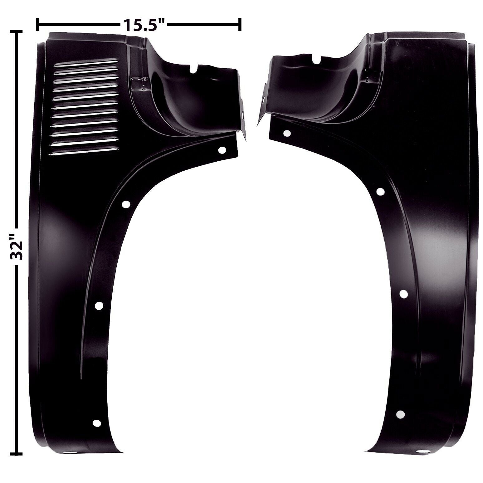 1947-1954 Chevy Pickup Truck Cowl Outer Lower Panel Pair / Right & Left Side Dii