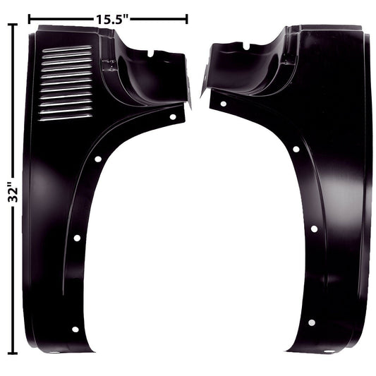 1947-1954 Chevy Pickup Truck Cowl Outer Lower Panel Pair / Right & Left Side Dii