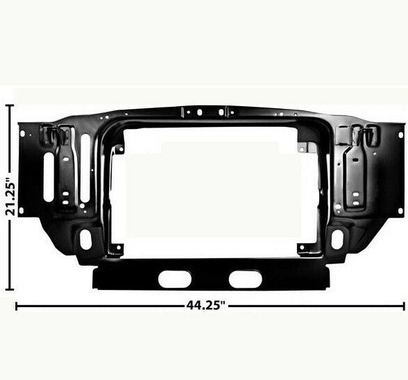 1970 70 Mustang Radiator Support - EDP Coated Steel Dynacorn New