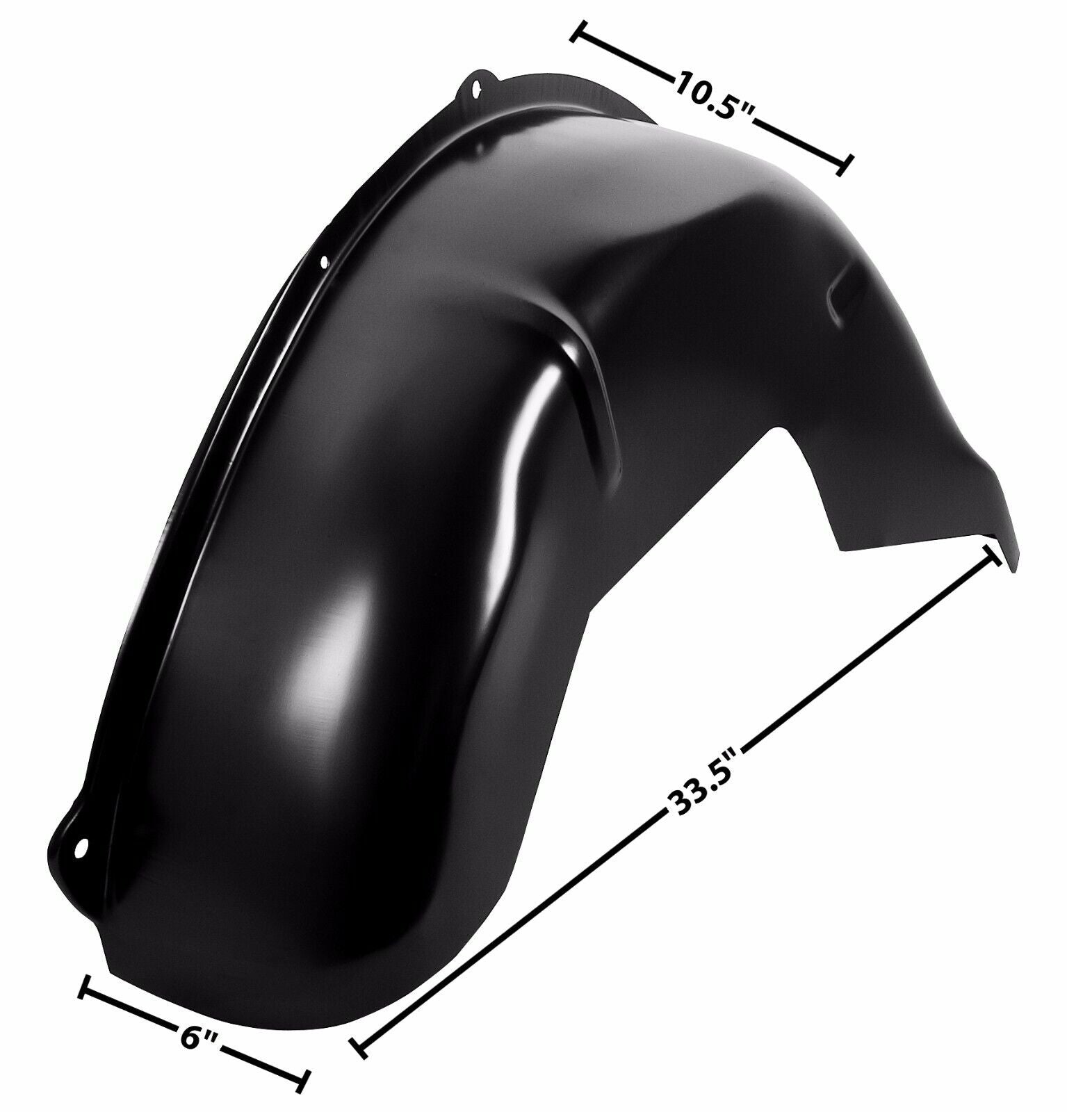 1967~1969 Camaro 1968~69 Firebird Inner Fender Skirt Wheelhouse Left Deep Tub 6"