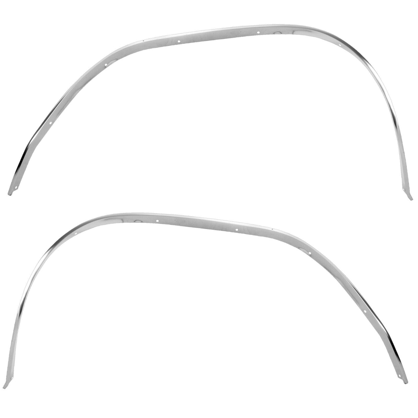 WHEEL OPENING MOLDING REAR SET RH-LH 1968-69 CHARGER