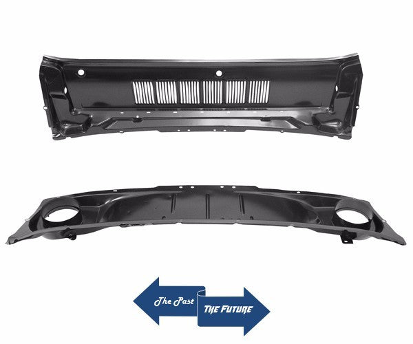 Cowl Grille Assembly / Upper & Lower Panels / Weld Through Primer 65 66 Mustang