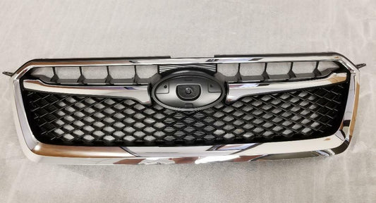 Fits Completed Front Grille Grill Assembly 15 16 Subaru Impreza w/ Trim Molding