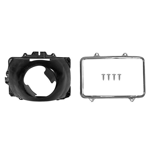 HEADLAMP HOUSING ASSEMBLYSTANDARD LH DRIVER SIDE  1981-87 CHEVROLET TRUCK