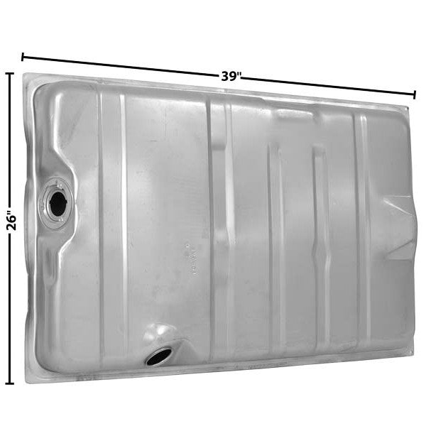 1968~1970 Charger Fuel Gas Tank 19 Gallon without E.E.C. Galvanized Dynacorn