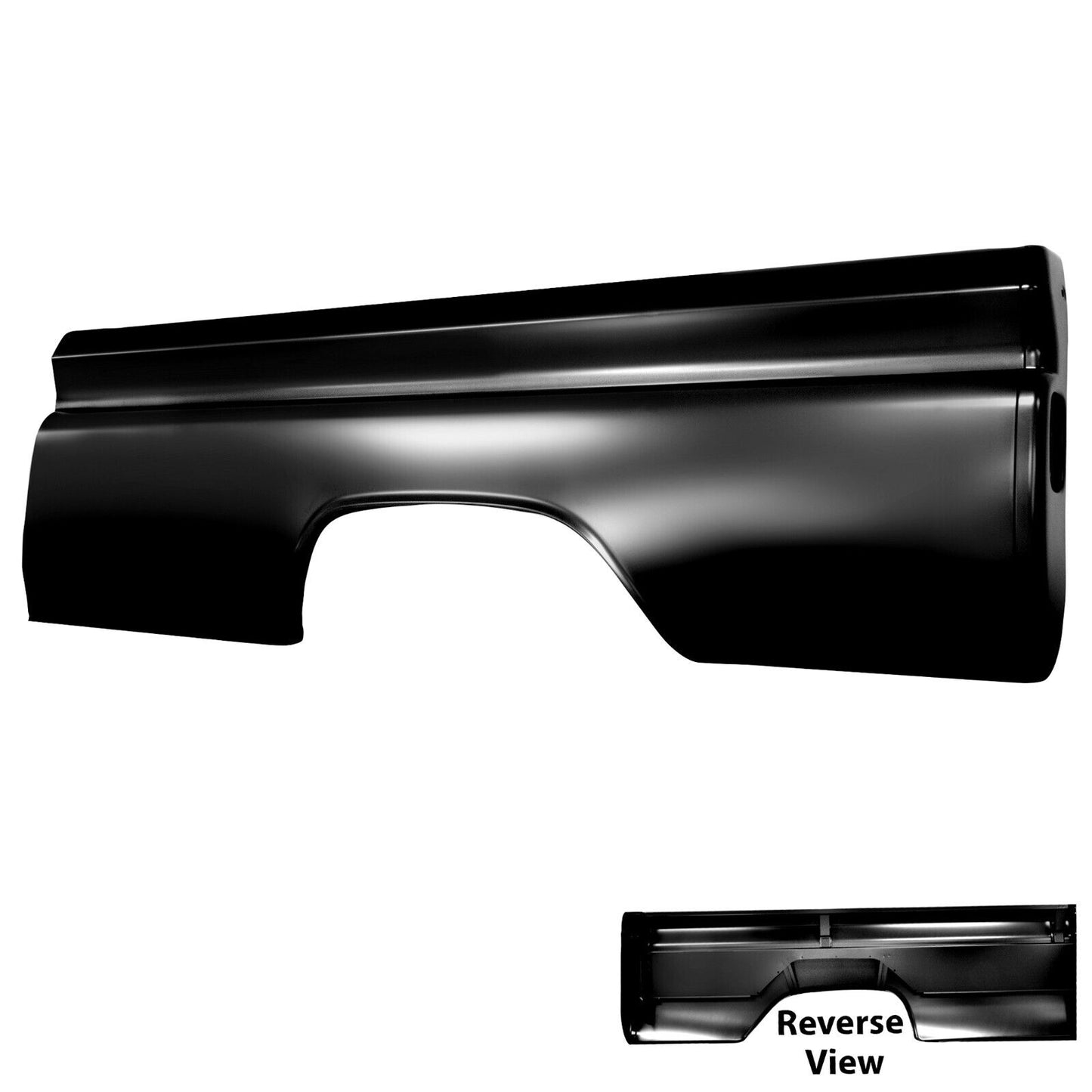 1960~1966 Chevy Pickup Truck Bedside Panel Left Side Long Bed Fleetside