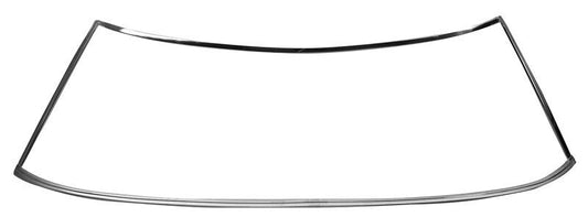 WINDSHIELD MOLDING  1965-67 IMPALA NO CLIPS 5PCS