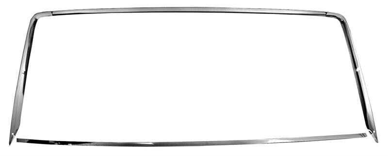 REAR WINDOW MOLDING 4 PCS 1967-68 MUSTANG COUPE