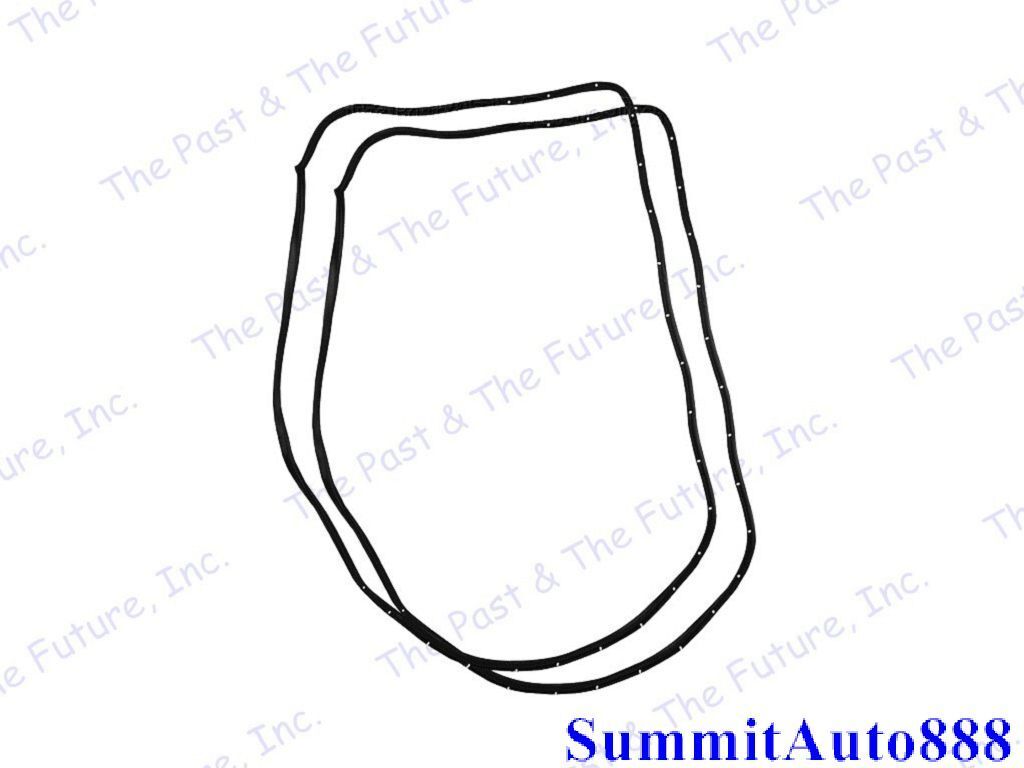 1966 1967 66 67 Chevy El Camino Door Frame Weather Strip - Pair 2PCS ELWE6667-1