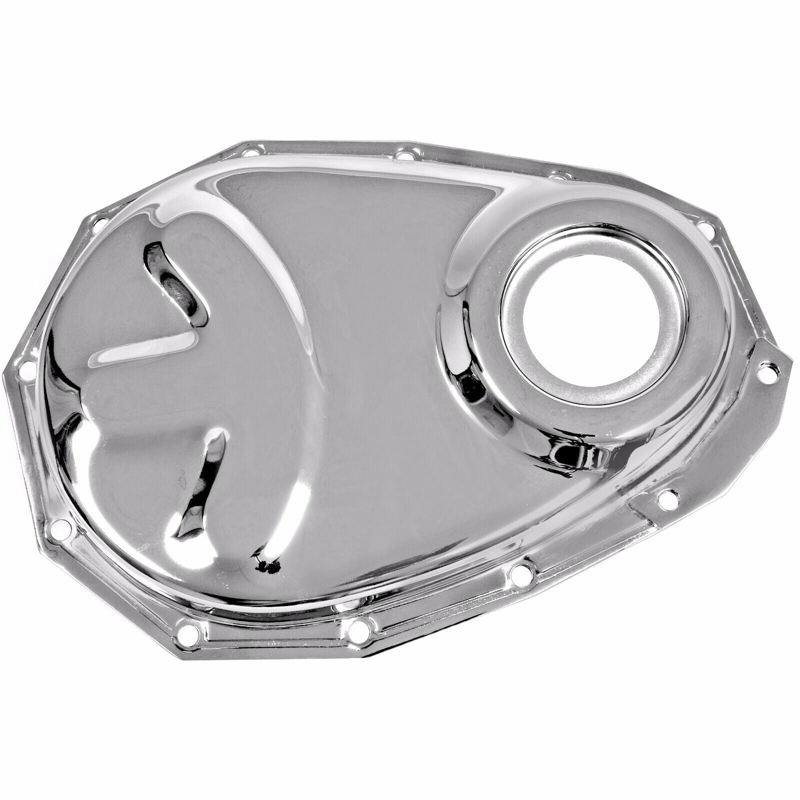 1954~1962 Chevy Pickup Truck Engine Timing Chain Gear Cover Chrome 6 CYL Dii