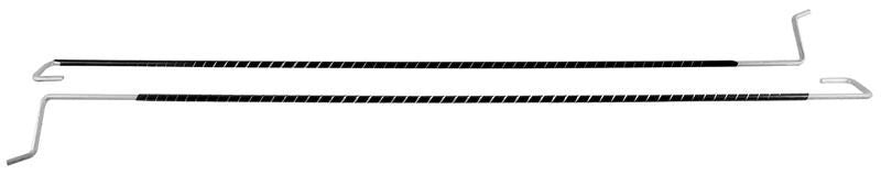 TRUNK REAR TORSION RODS  HINGES 1966-67 CHEVROLET NOVA PAIR