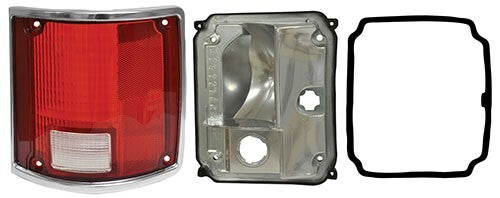 TAIL LAMP ASSEMBLY RH 1973-87 W/TRIM CHEVY TRUCK