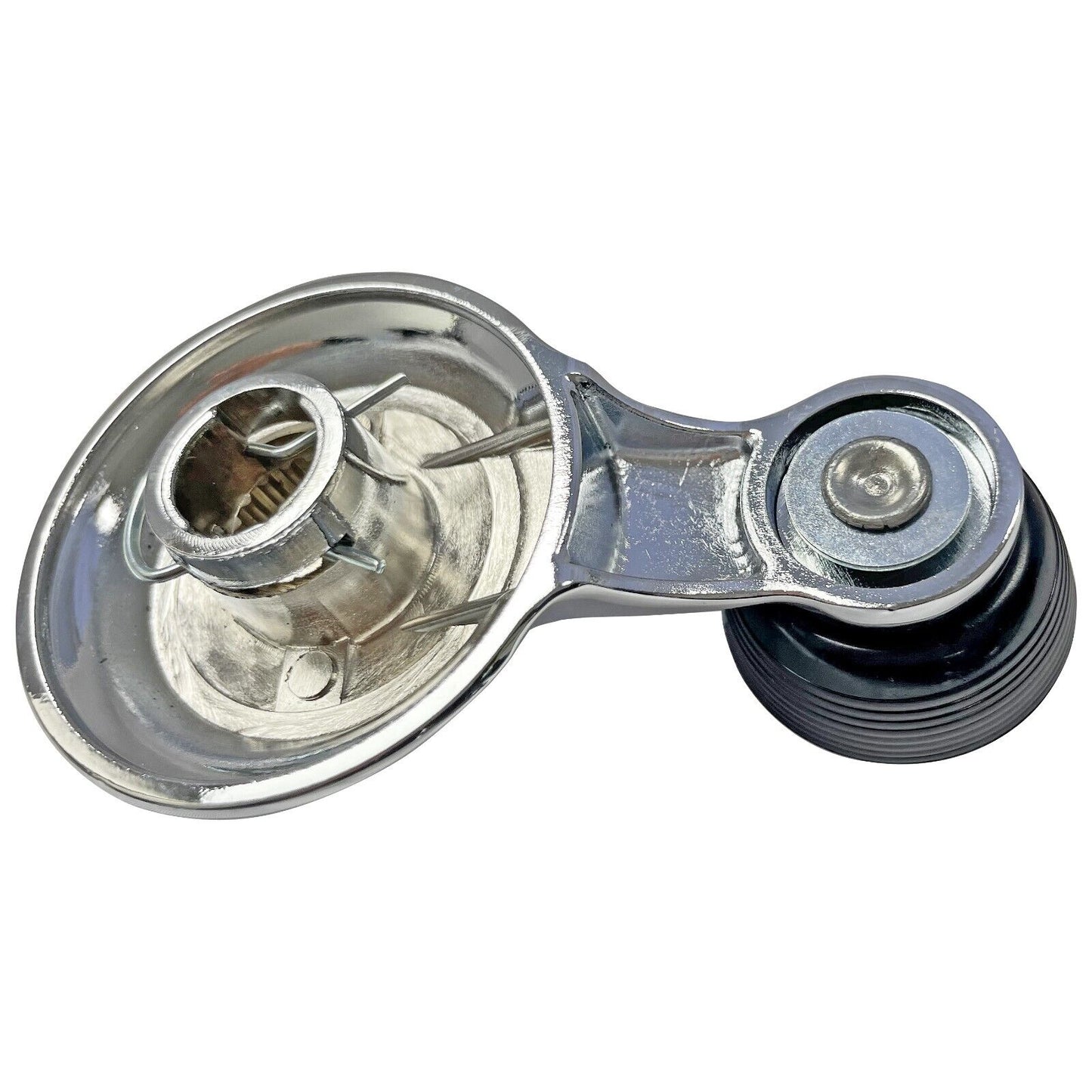 1968~1972 Chevelle El Camino GTO Window Crank Vent - Black Knob