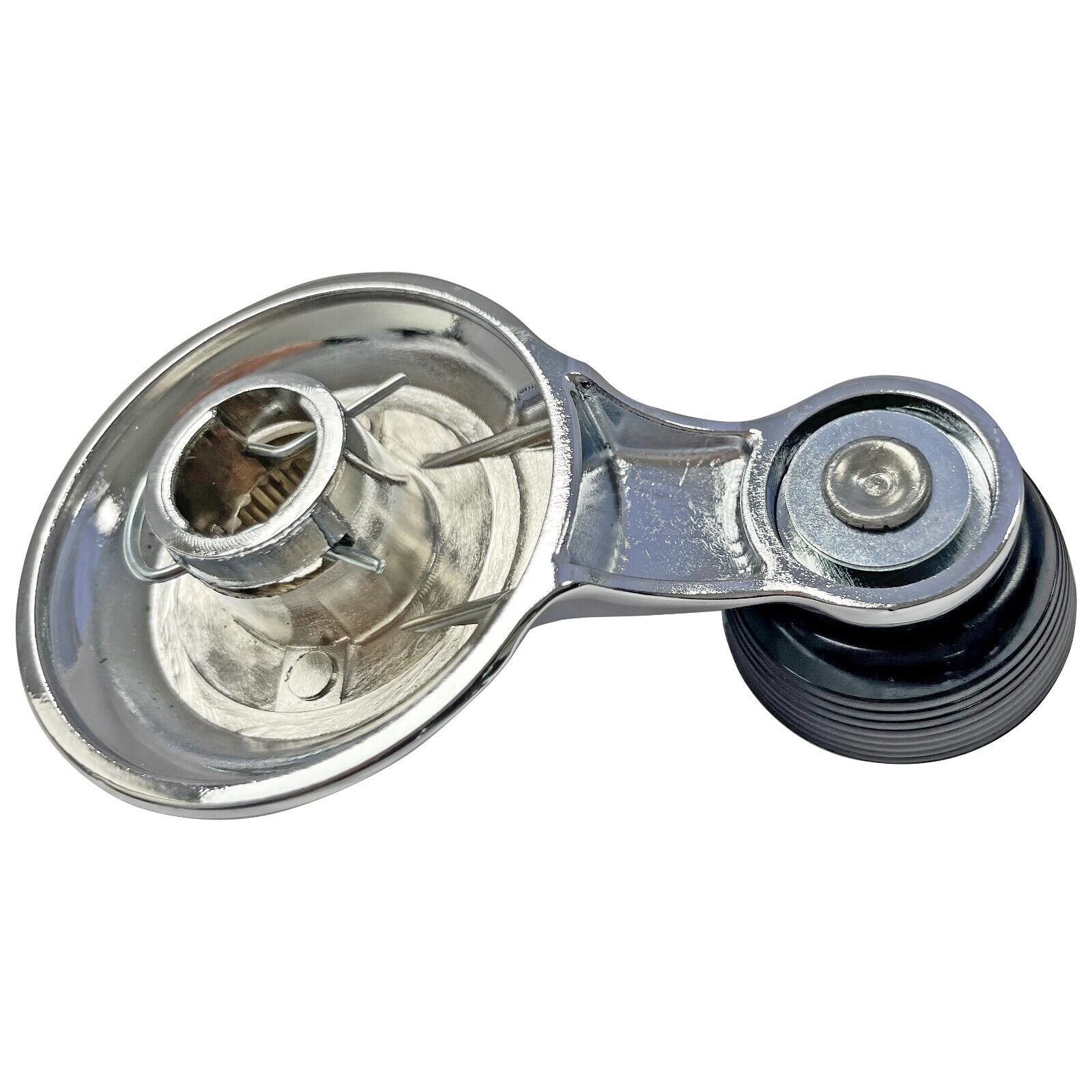 1968~1972 Chevelle El Camino GTO Window Crank Vent - Black Knob