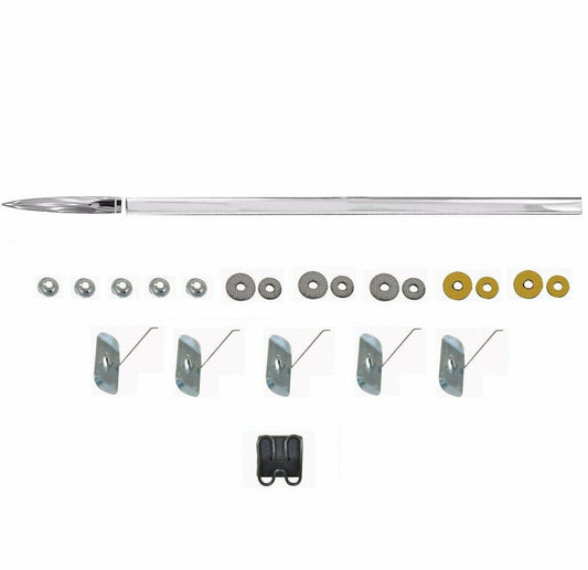 1962~1966 Chevy Pickup Truck Fender Molding & Front Point Molding w/Clip