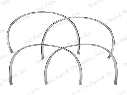 Front & Rear Wheel Well Opening Molding - Fastback - 4 PCS Set MSMG69-5P+7P