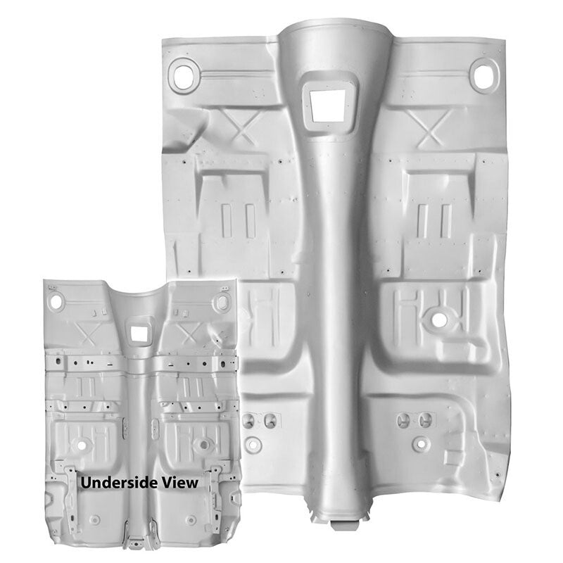 FLOOR PAN COMPLETE W/BRACES  1970-1974 CHEVROLET CAMARO